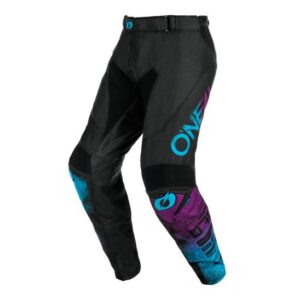 Oneal Mayhem Scarz Motocross Pants Black/Blue - Image 1
