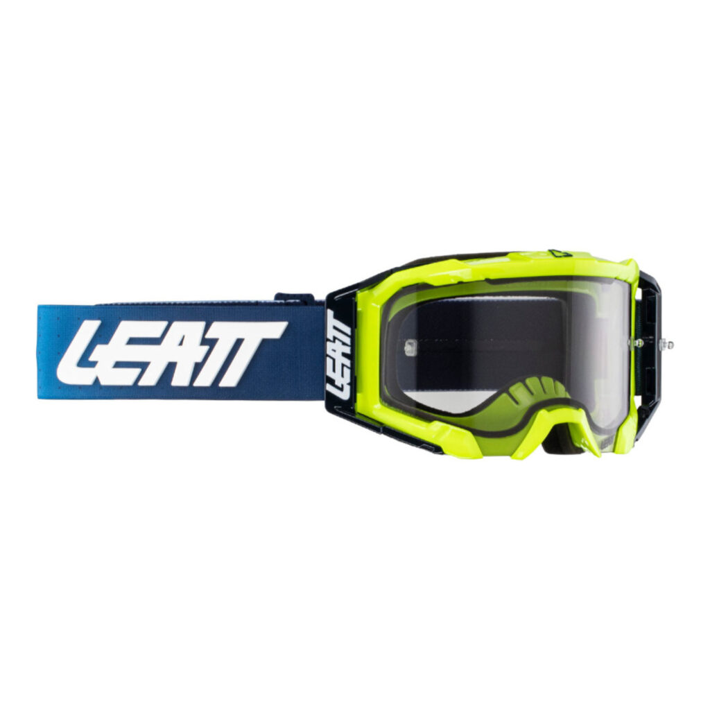 Leatt 5.5 Velocity Motocross Goggles - Blue / Light Grey 58%