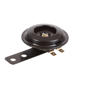 Whites 12v Horn - Round Black - 70mm Diameter - 110db - Image 3