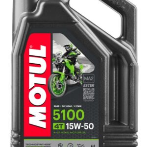 Oil Motul 5100 4T 15W50 4L - Image 1