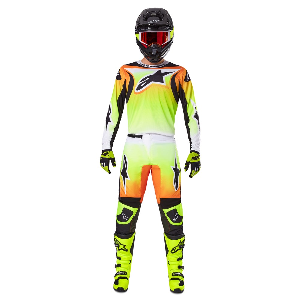 Alpinestars Fluid Wurx Motocross Jersey Yellow/Black