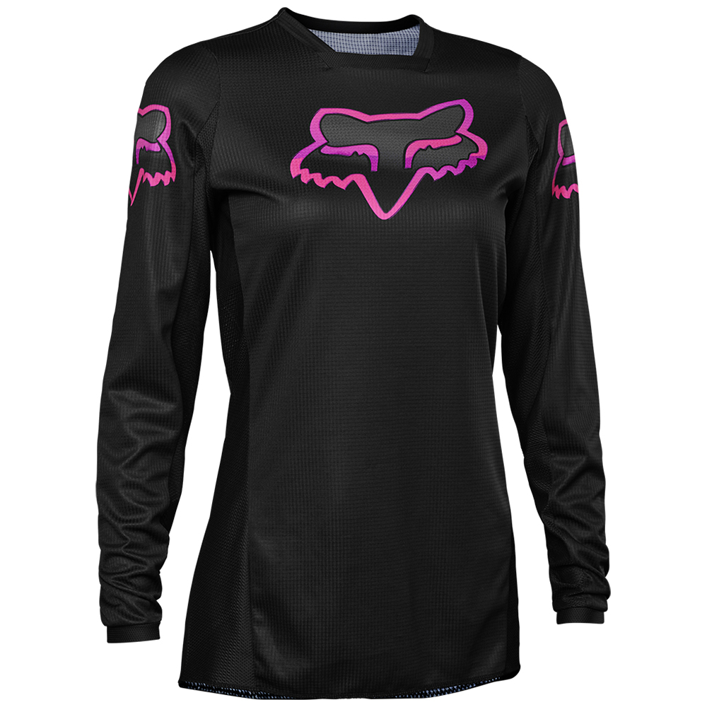 Fox 180 Blackout Motocross Jeresy Ladies Black/Pink