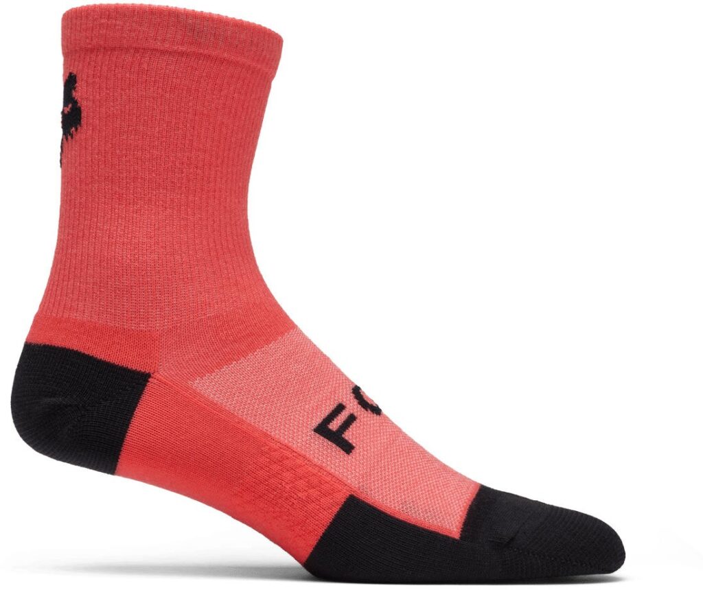 Fox 6" Flexair Merino Sock Neon Pink