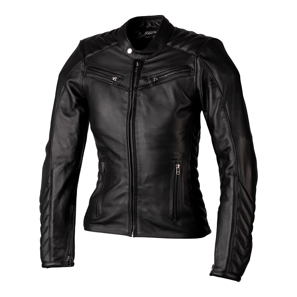 RST Roadster 3 CE Leather Jacket Ladies Black