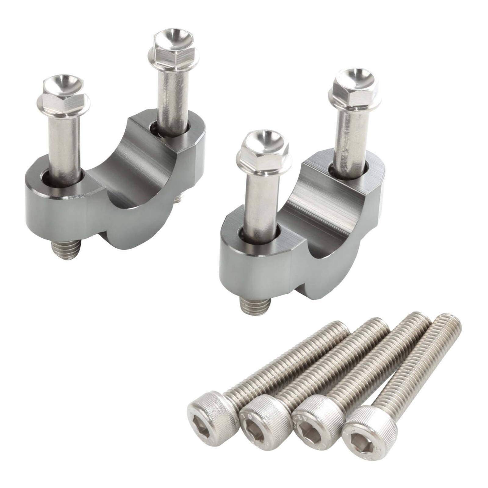 Zeta Bar Rise Spacer Height 14mm, 22.2mm Bar - Ti-Colour - Image 1