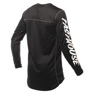 Fasthouse Grindhouse Cypher Motocross Jersey Black - Image 2
