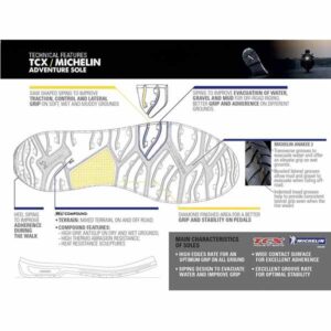 Boots TCX Comp EVO 2 Michelin Black/White - Image 2