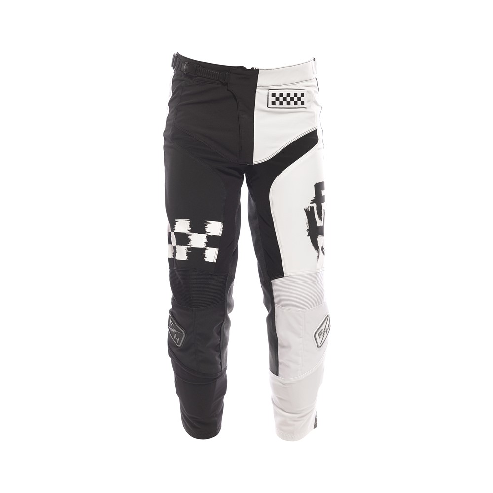 Fasthouse Youth Speed Style Jester Motocross Pants Black/White