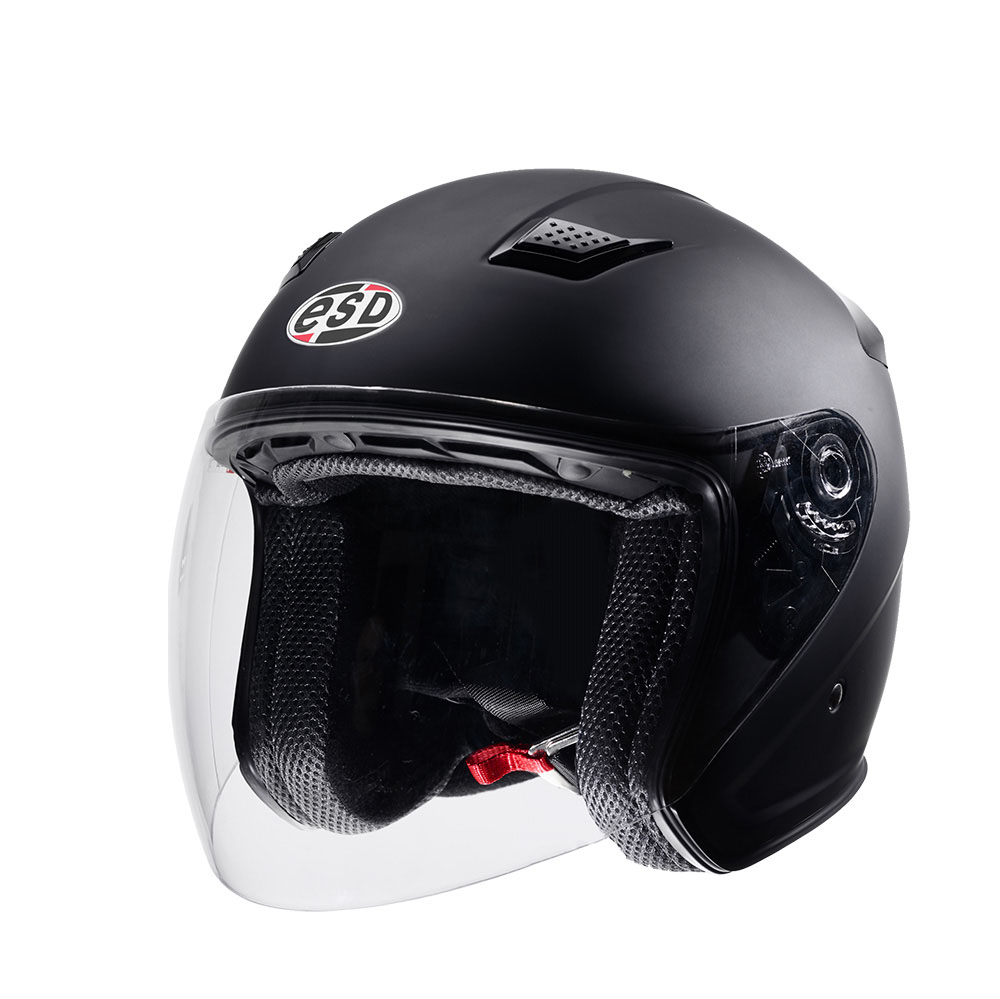 Eldorado E10 Open Face Helmet Matte Black