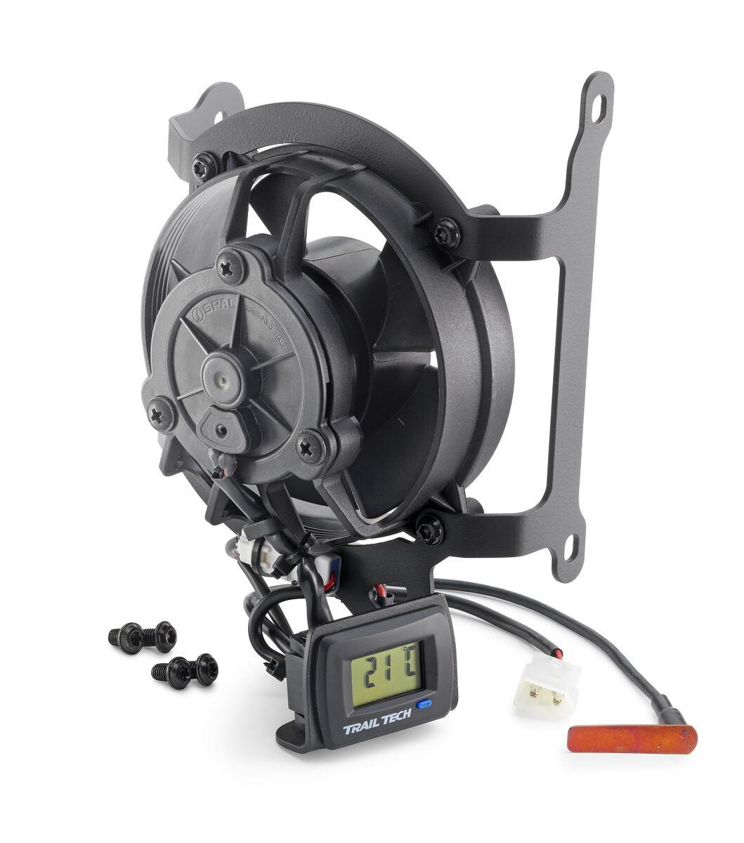 KTM Radiator Fan With Digital Control and Guage - Image 1