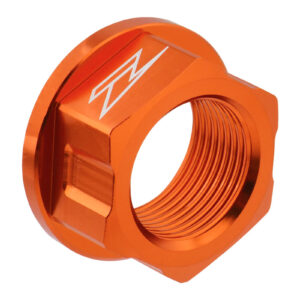 Zeta Axle Nut M22X30-P1.5 H17 - Orange - Image 1