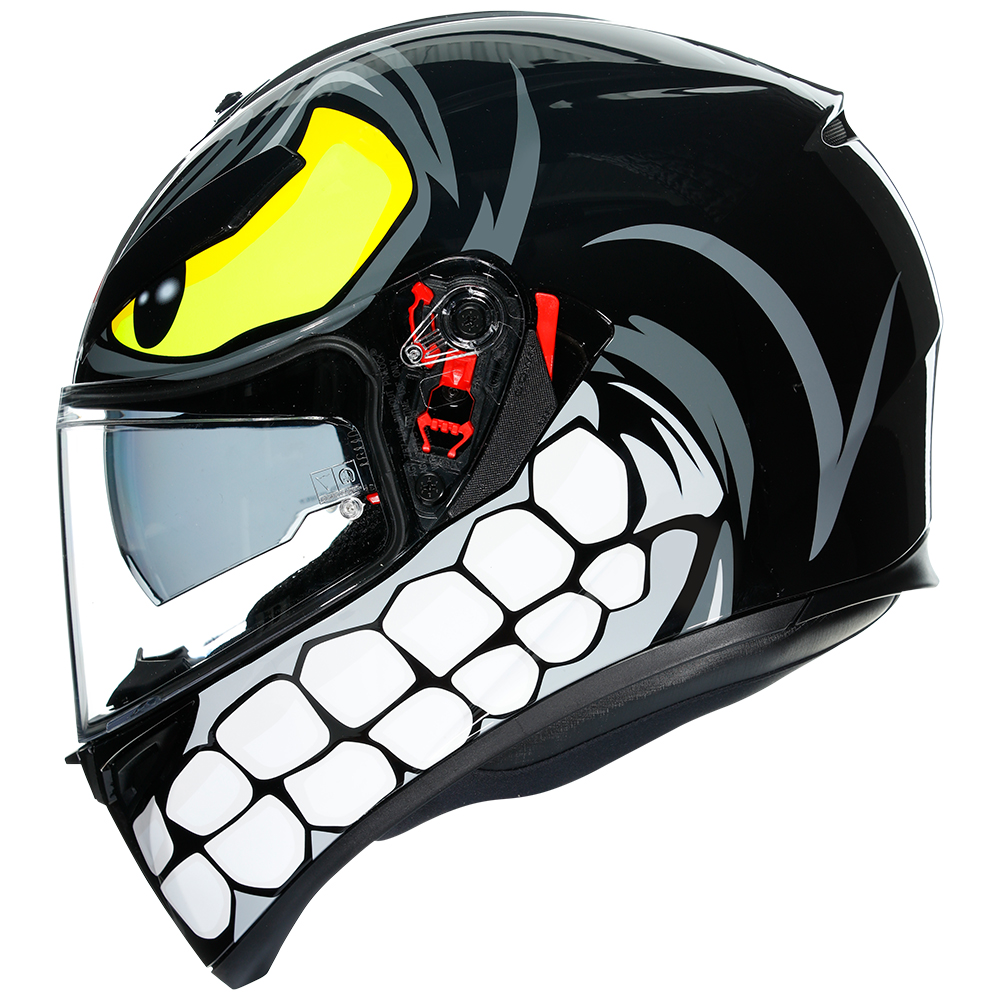 AGV K3 SV Road Helmet Angry Black