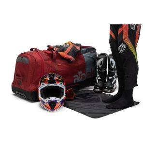 Albek Meridian Gear Bag Burgundy - Image 5