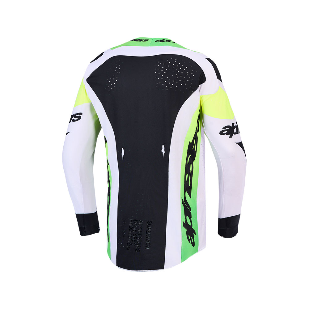 Supertech Dyna Jersey Light Lilac/Green Fluoro/Black S - Image 2