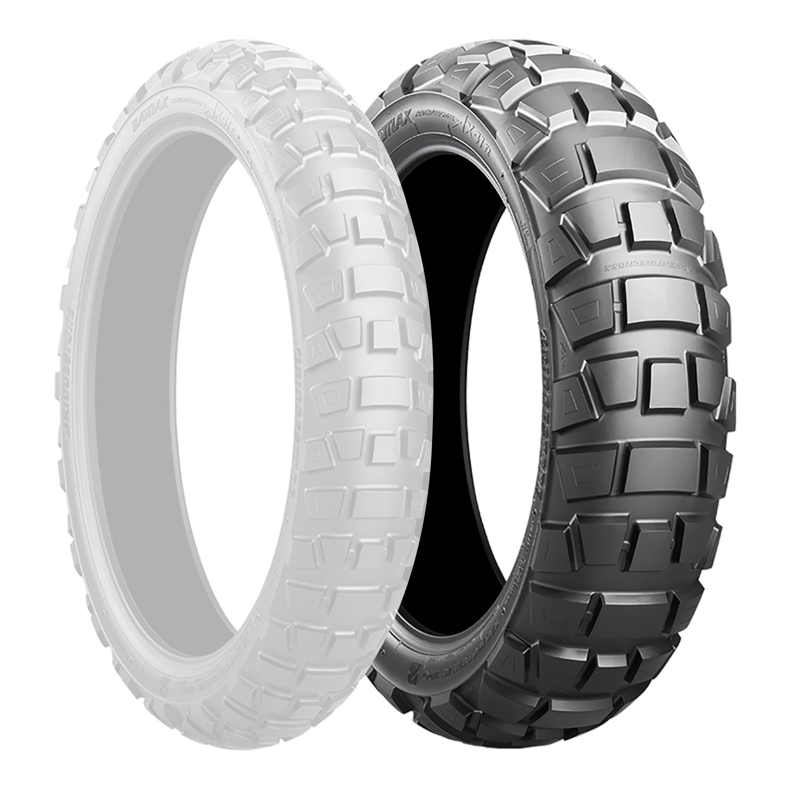 Bridgestone AdventureCross AX41 Rear Tyre 130/80x17 (Radial) - Image 1