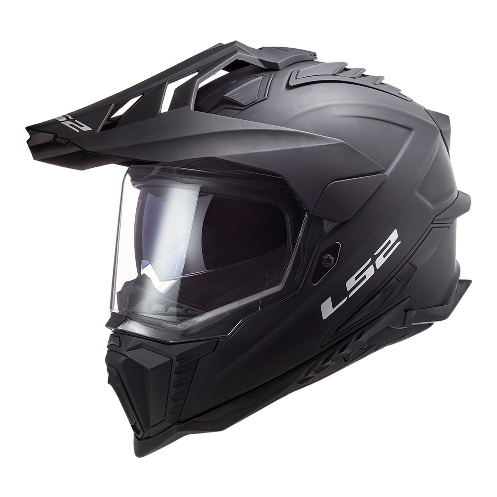 Adventure Helmet LS2 MX701 Explorer HPFC Solid Mat Black - Image 6