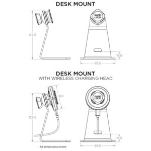 Desk Mount Quad Lock - Image 8