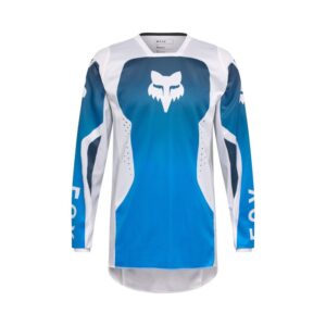 Fox 180 Shield Motocross Jersey Blue - Image 1