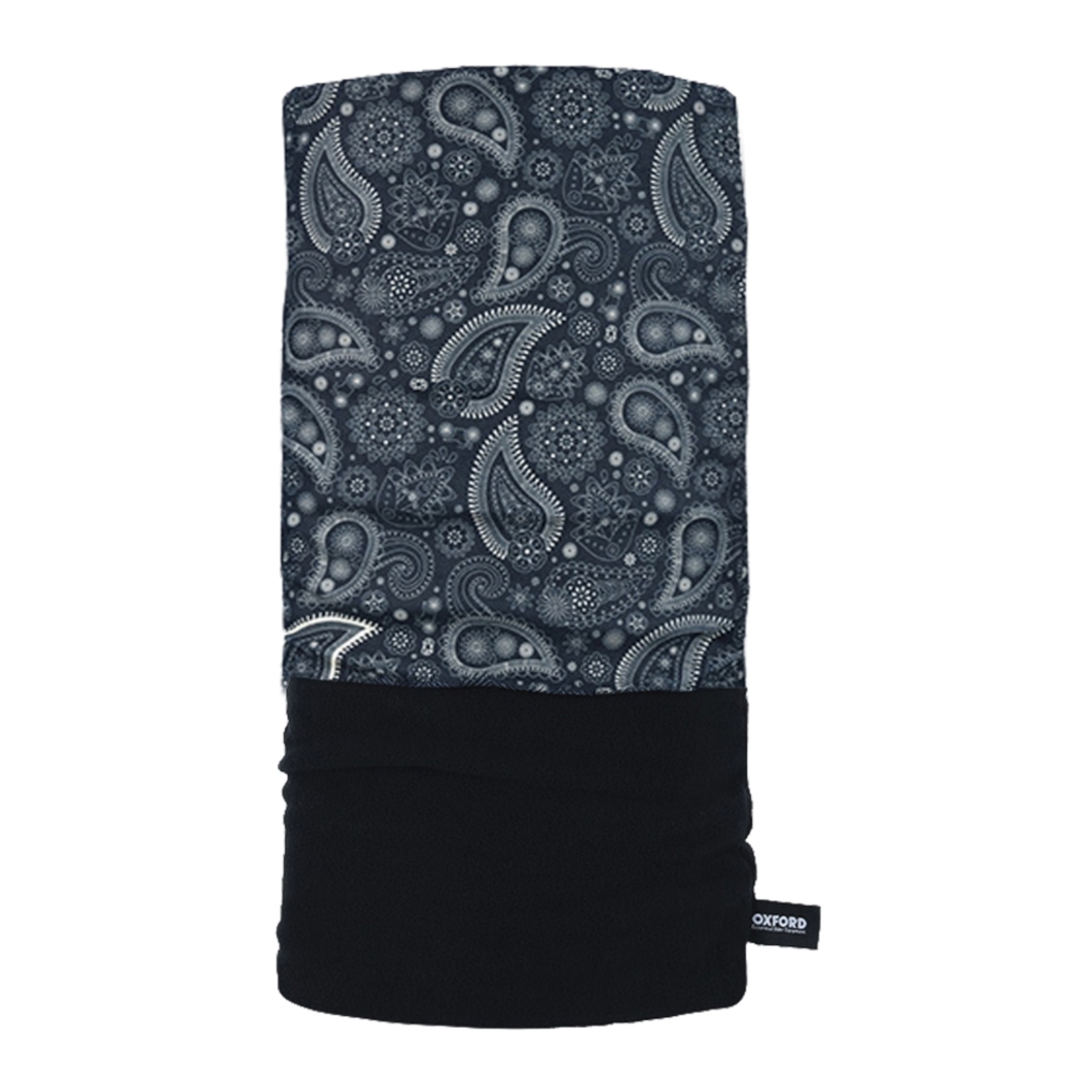 Oxford Thermal Head & Neck Warmer Snug - Paisley Navy - Image 1