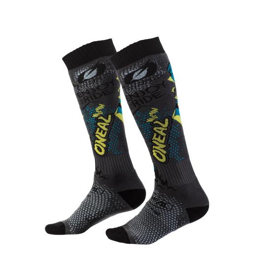Oneal Pro MX Socks Villain Grey/Multi