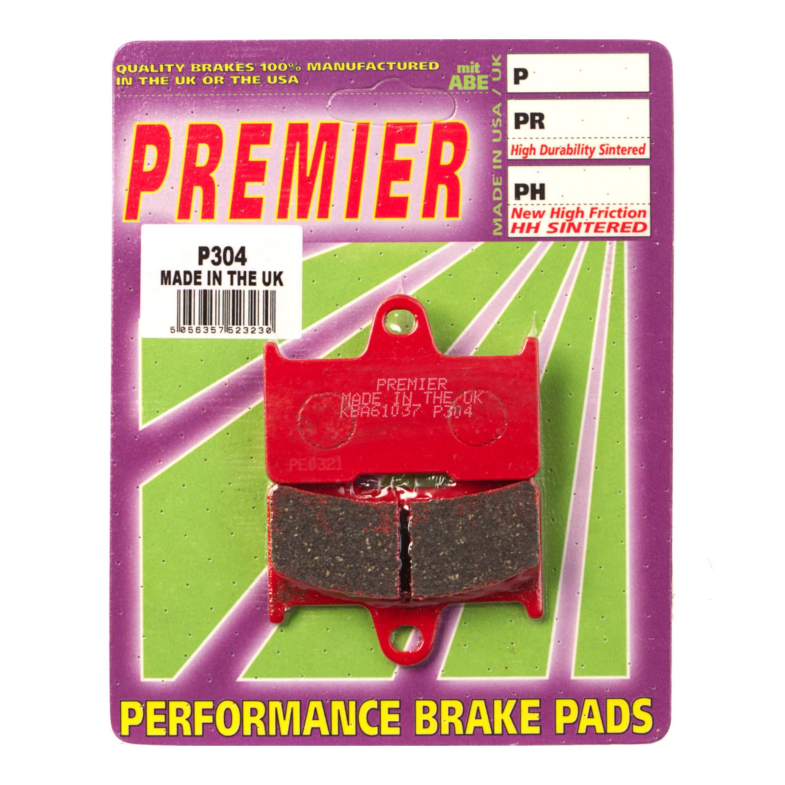 PREMIER BRAKE PADS P304 - YAM | CF - Image 1