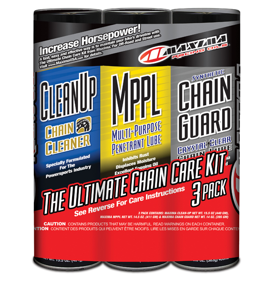 CHAIN GUARD/CLEANUP/MPPL 3 PACK AEROSOL