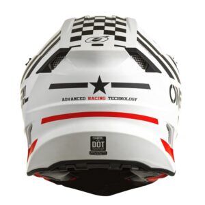 Oneal 5 Series Squadron White/Black Motocross Helmet - Image 4