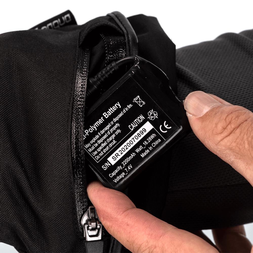 RST Paragon 6 Heated CE Road Gloves Black