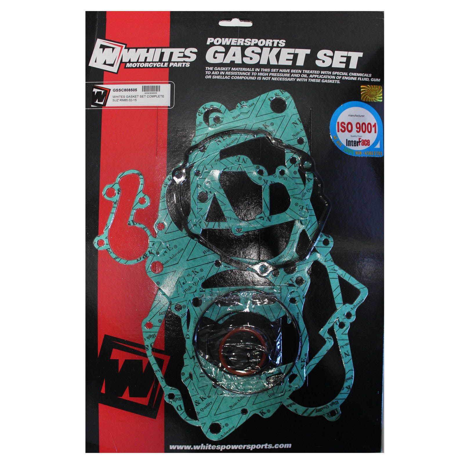 WHITES GASKET SET COMPLETE SUZ RM85 02-15 - Image 1