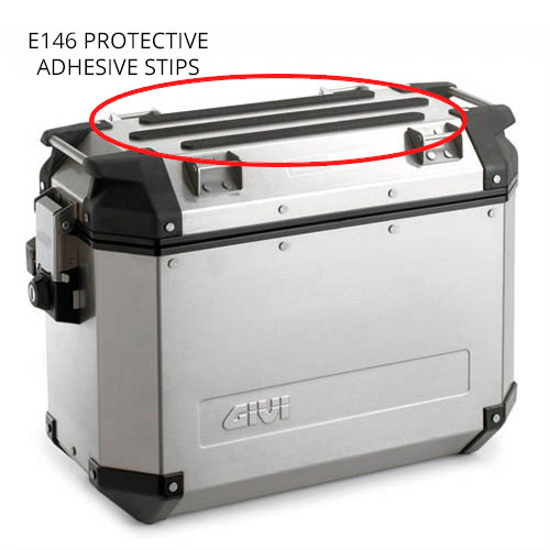 PROTECTIVE ADHESIVE RUBBERS FOR TREKKER OUTBACK BOXES