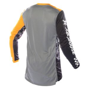 Fasthouse Grindhouse Alpha Motocross Jersey Black/Amber - Image 2