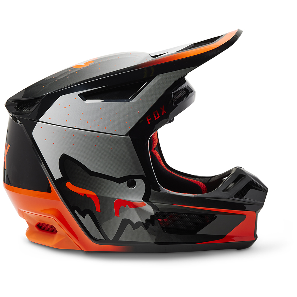 Fox V2 Vizen MIPS ECE Motocross Helmet Flo Orange
