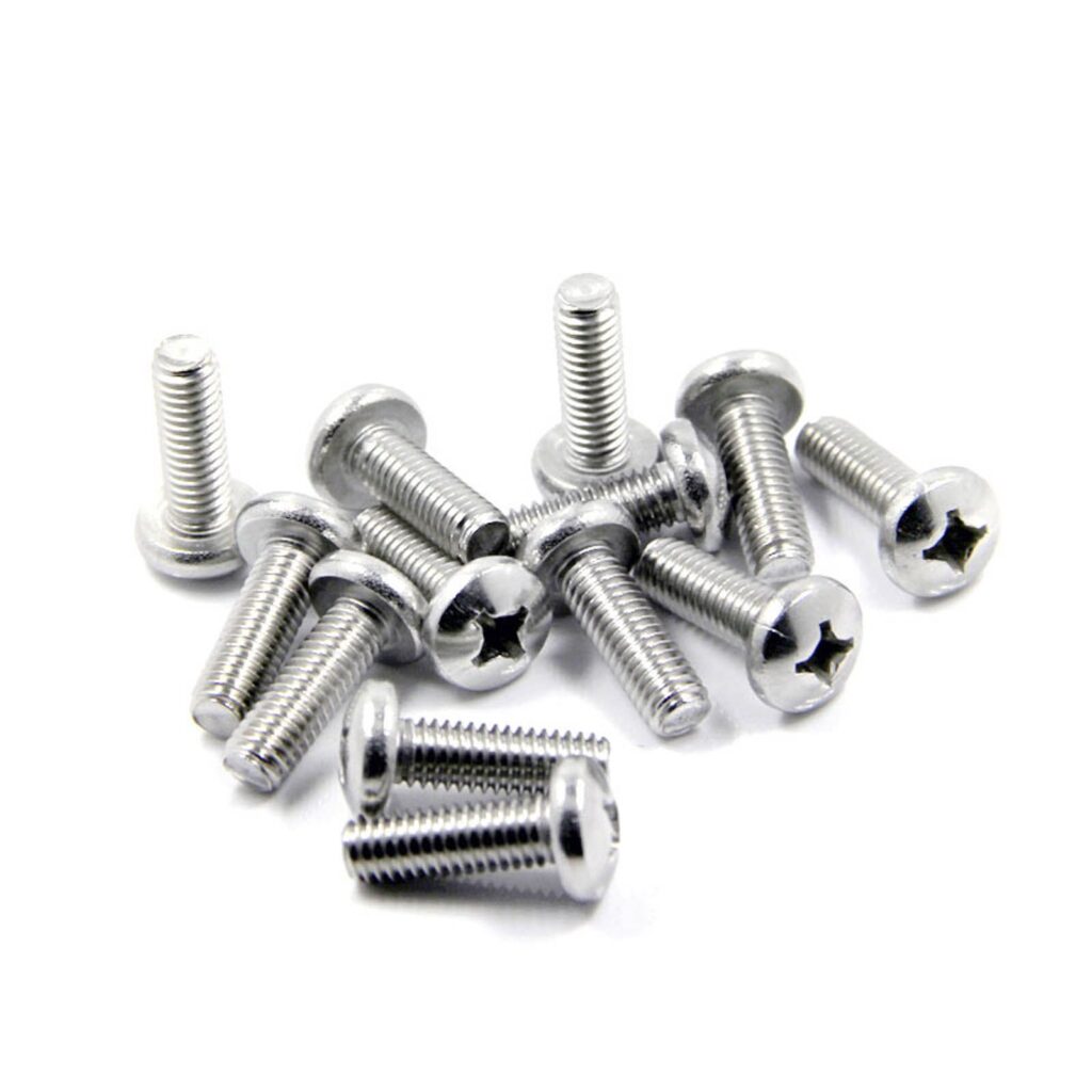 WHITES SCREW 4X15 OVAL C/SUNK PKT=50 (thread pitch 4 x 0.7)