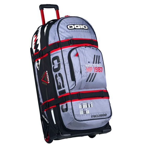 Ogio RIG 9800 Spitfire 2 Gear Bag Blue/Red