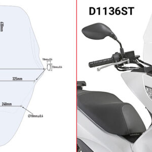 KIT TO FIT 102A OR 128A HONDA DYLAN 125-150 '02-'07 - Image 2