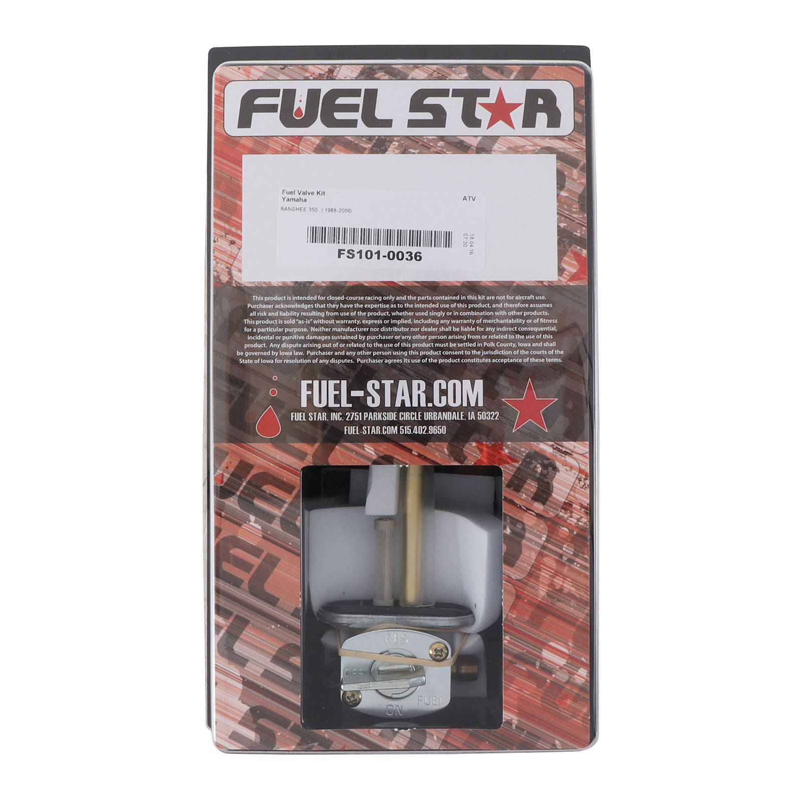 All Balls Racing Fuel Tap Kit (FS101-0036) - Image 1