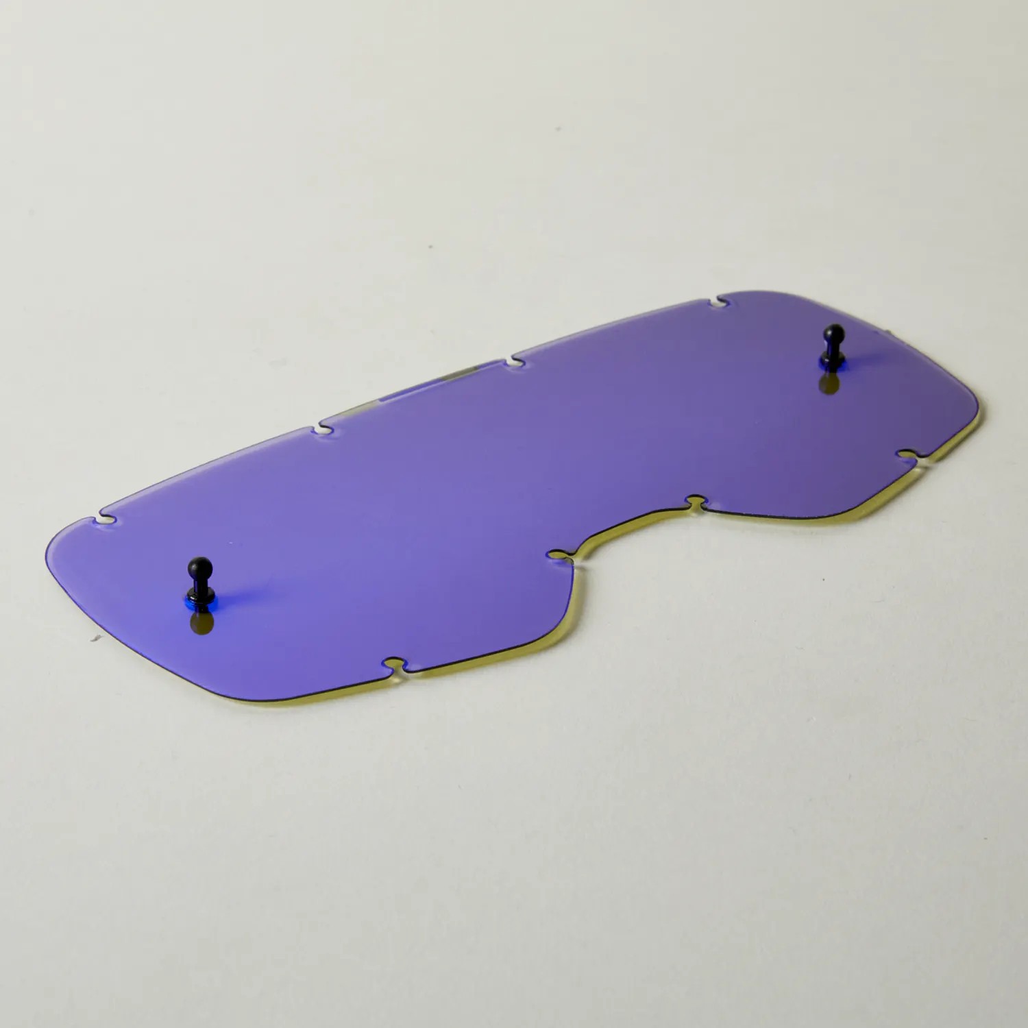 MX20 YTH Airspace/Main Chrome Lexan Lens - Image 1