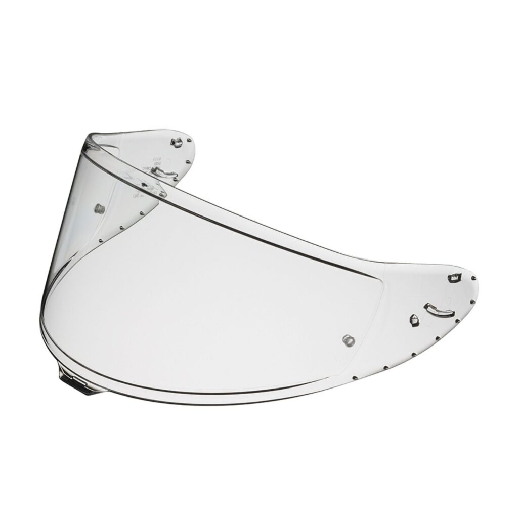SHOEI VISOR NXR2 CWR-F2 CLEAR E6 FLAT W/PIN