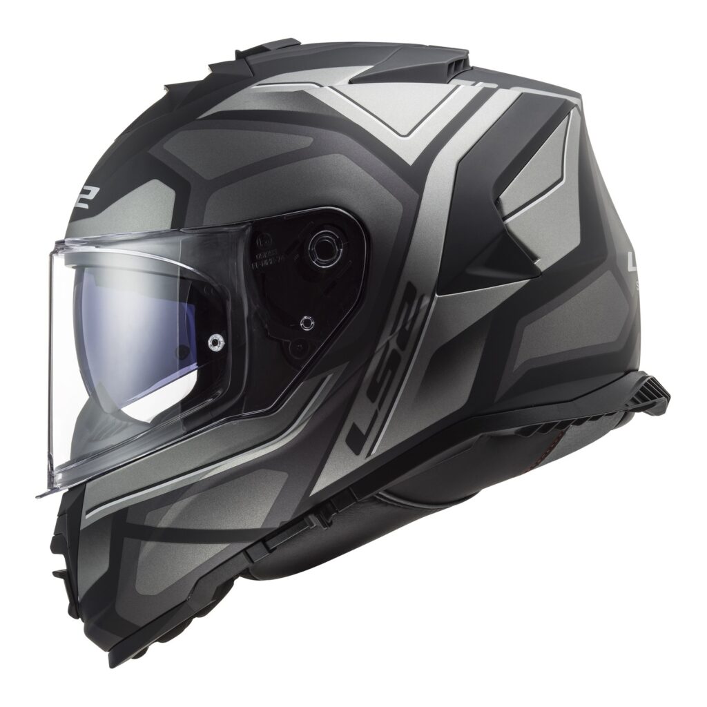 LS2 FF800 Storm II Faster Road Helmet Matte Titanium
