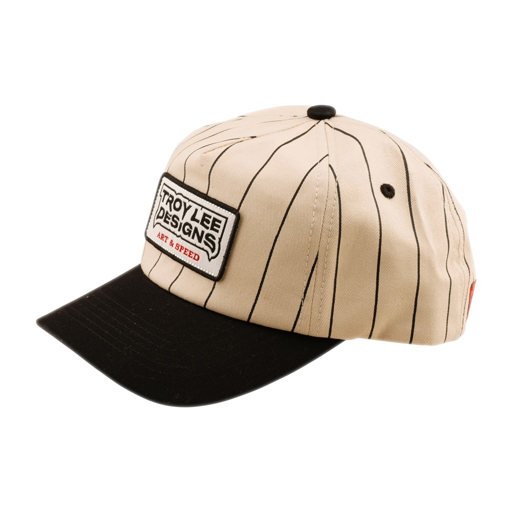 Troy Lee Designs Medieval Unstructured Curved Snapback Pumice/Black