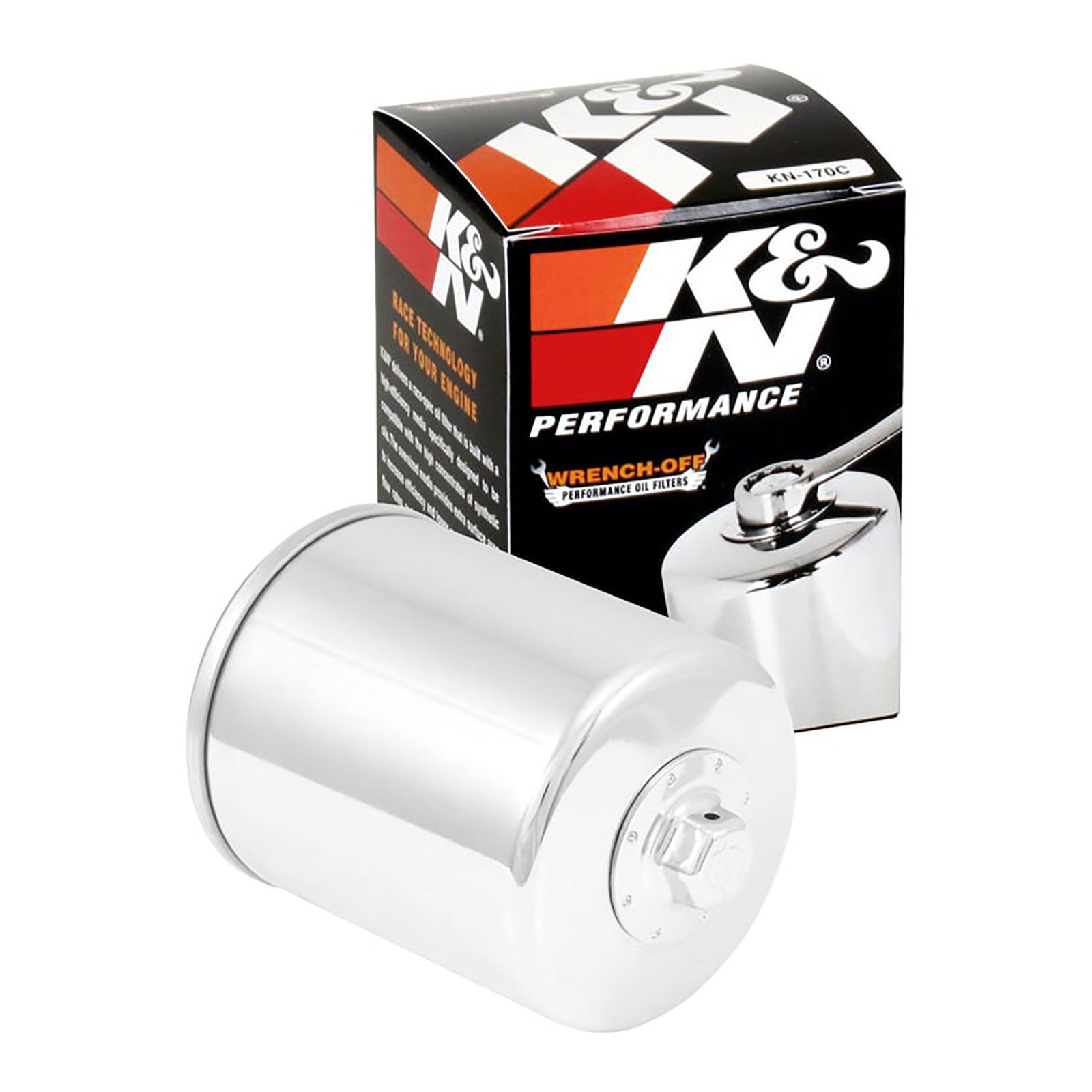 K&N OIL FILTER (HF170 CHR) - Image 2