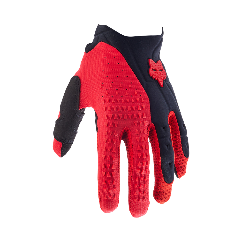 Fox Pawtector Motocross Gloves Black/Red