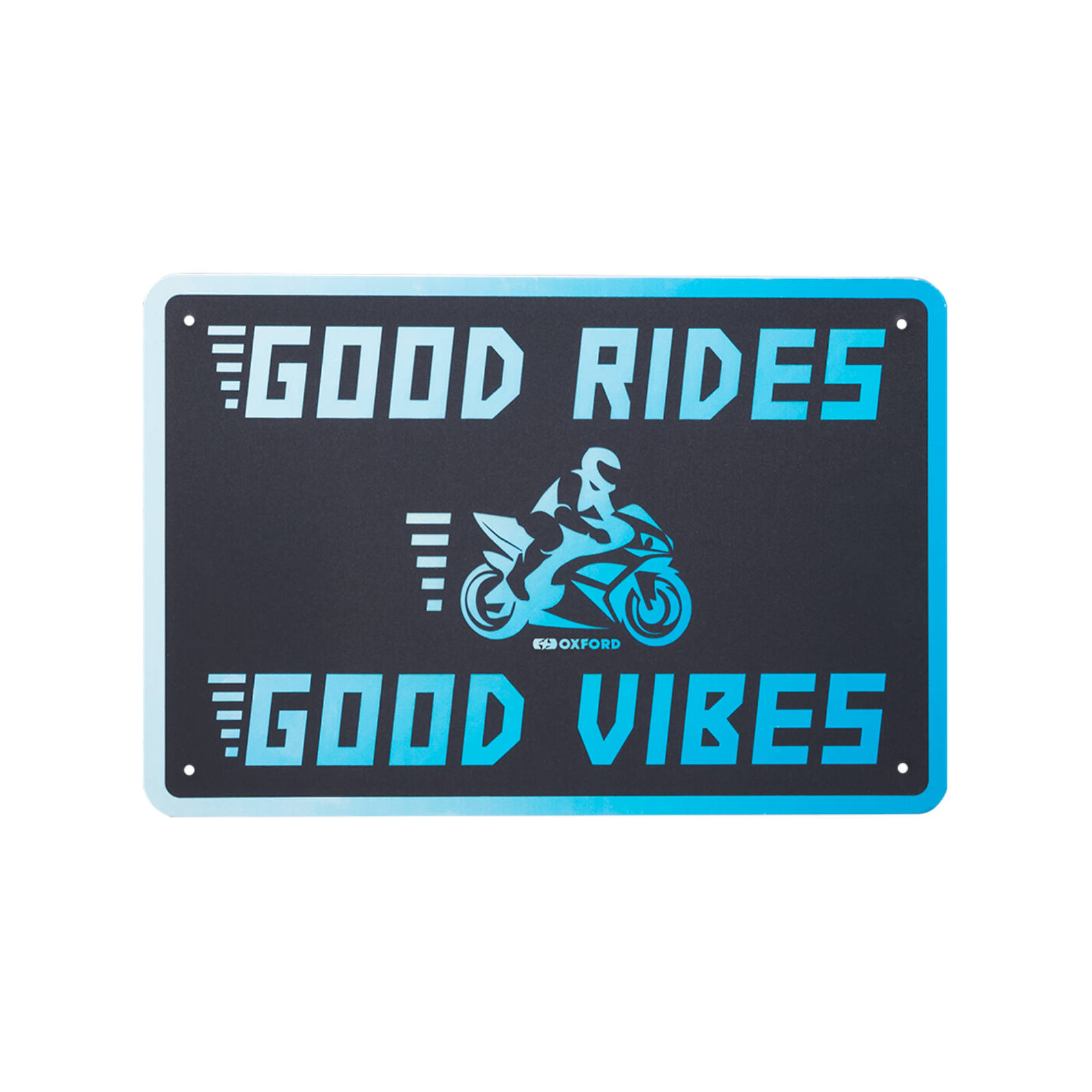 Oxford Garage Metal Sign: Good Vibes - Image 1