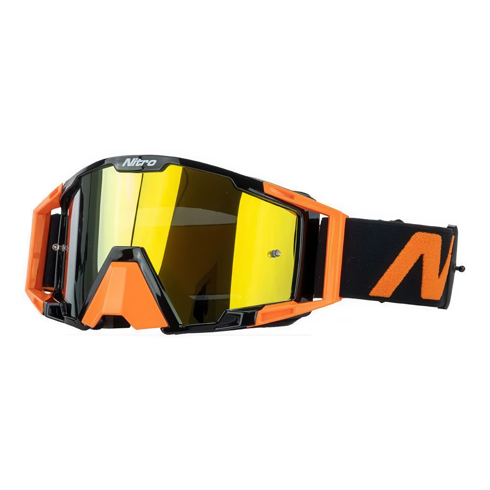 NITRO NV-100 Motocross Goggles Orange