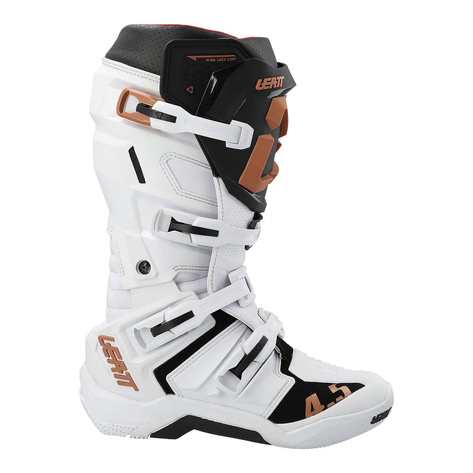 Leatt 4.5 Motocross Boots White - Image 3