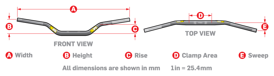 Handlebars ProTaper (SE) 7/8 Henry/Reed
