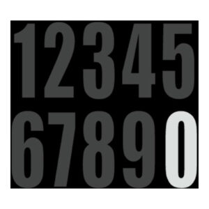 DRC Motion Standard Number MX3 White "0 - Image 1