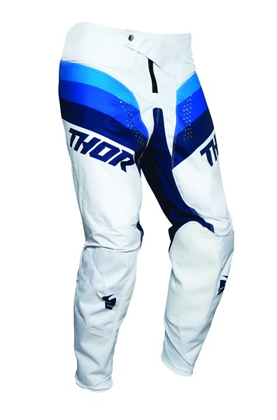 Motocross Pants Thor Pulse Racer White/Navy