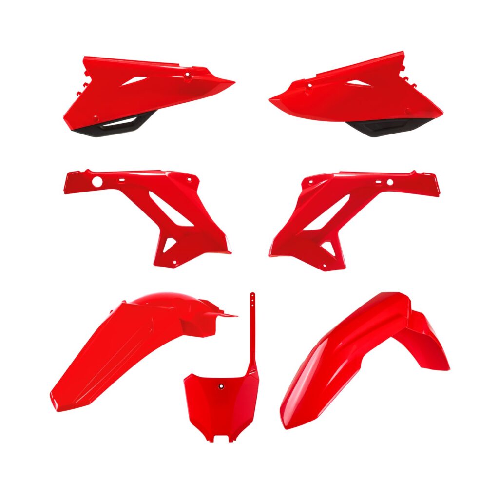 POLISPORT RESTYLING KIT HON CR125/250 02-07 CRF22 STYLE RED
