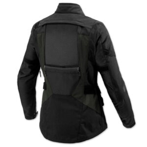 Spidi 4season Evo Road Jackets Ladies Black/Dark Green - Image 2